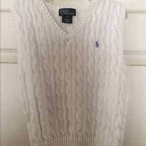 Ralph Lauren Polo Vest Boys sz 6